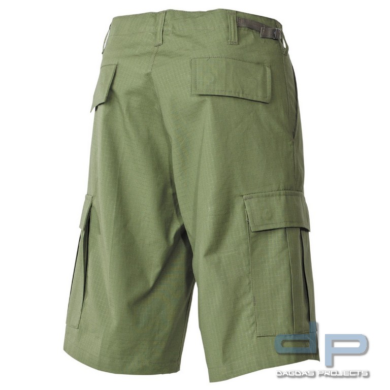 US BDU Bermuda, Rip Stop, oliv