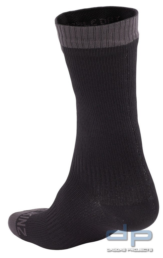 SealSkinz Waterproof Warm Weather Mid Sock in schwarz