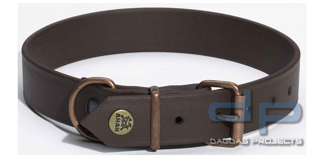 AKAH BioThane® Halsband braun