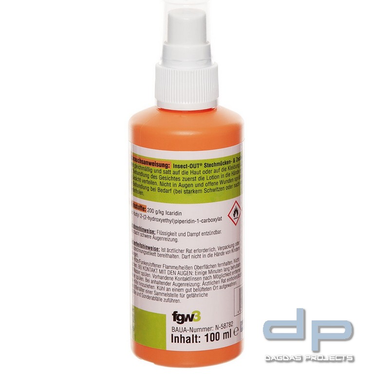 Insect-OUT, 100 ml, Stechmücken-Zeckenschutz