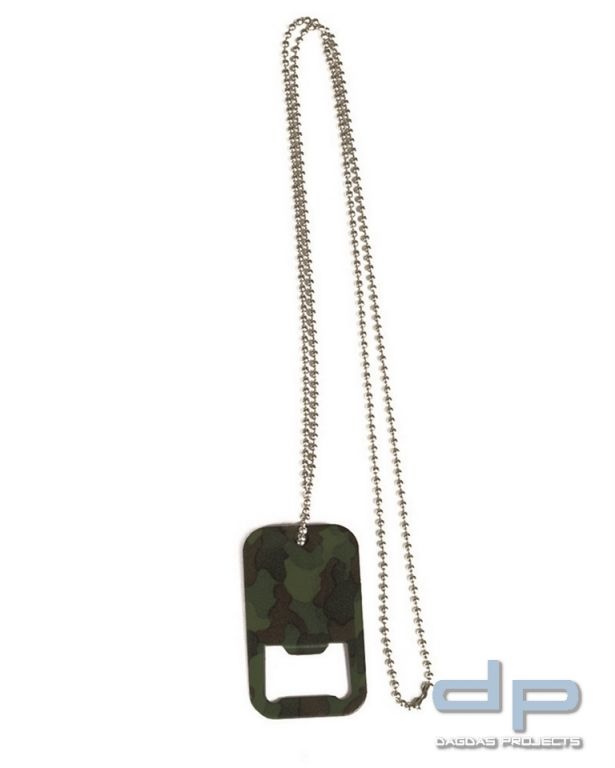 DOG TAG BOTTLE OPENER TARN 20 Stück