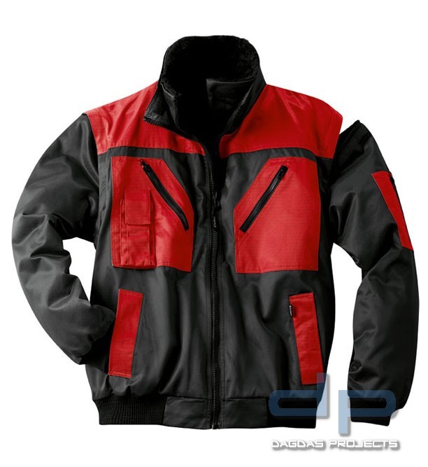 4 in 1-Pilotenblouson Nevada - Zweifarbig in verschiedenen Farben