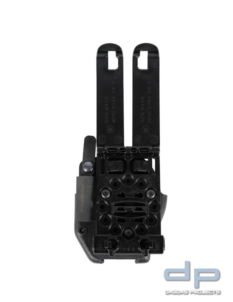 COP® 94086CL offenes Holster für Ketten-Handfesseln, Molle und Gürtel, Kydex