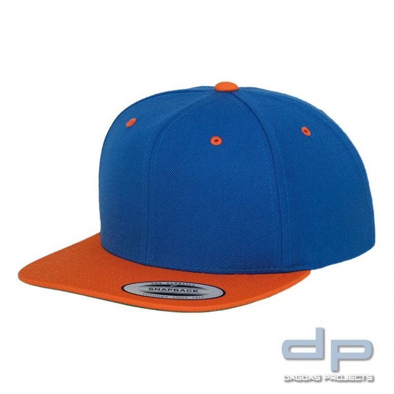 Classic Snapback 2-Tone Cap verschiedene Farben