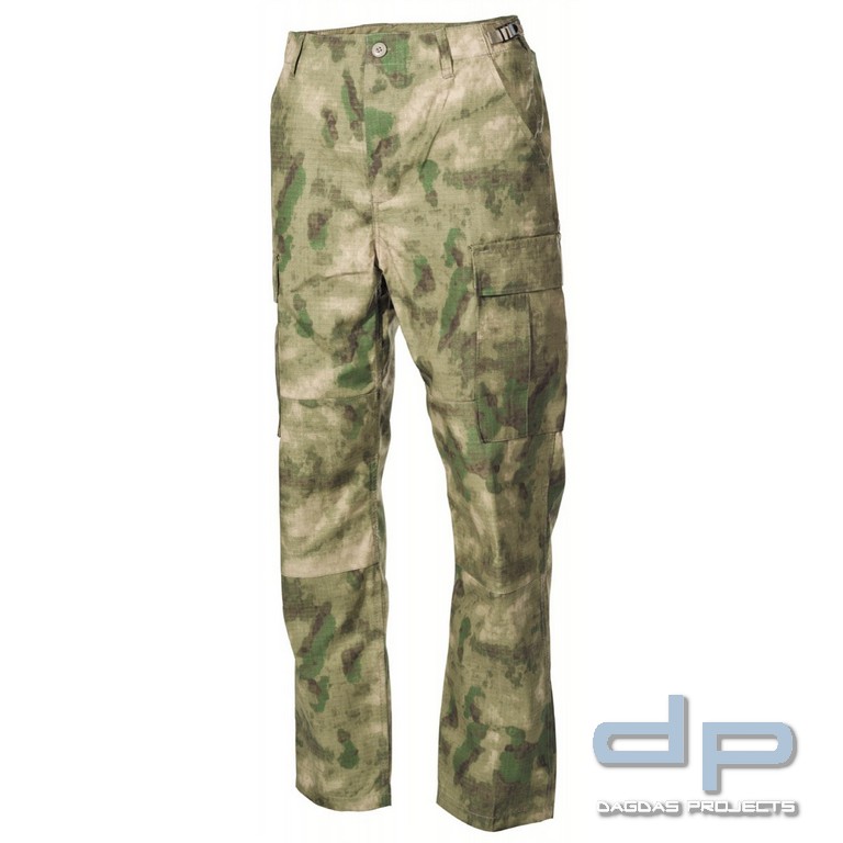US Kampfhose, BDU, Rip Stop, HDT-camo FG
