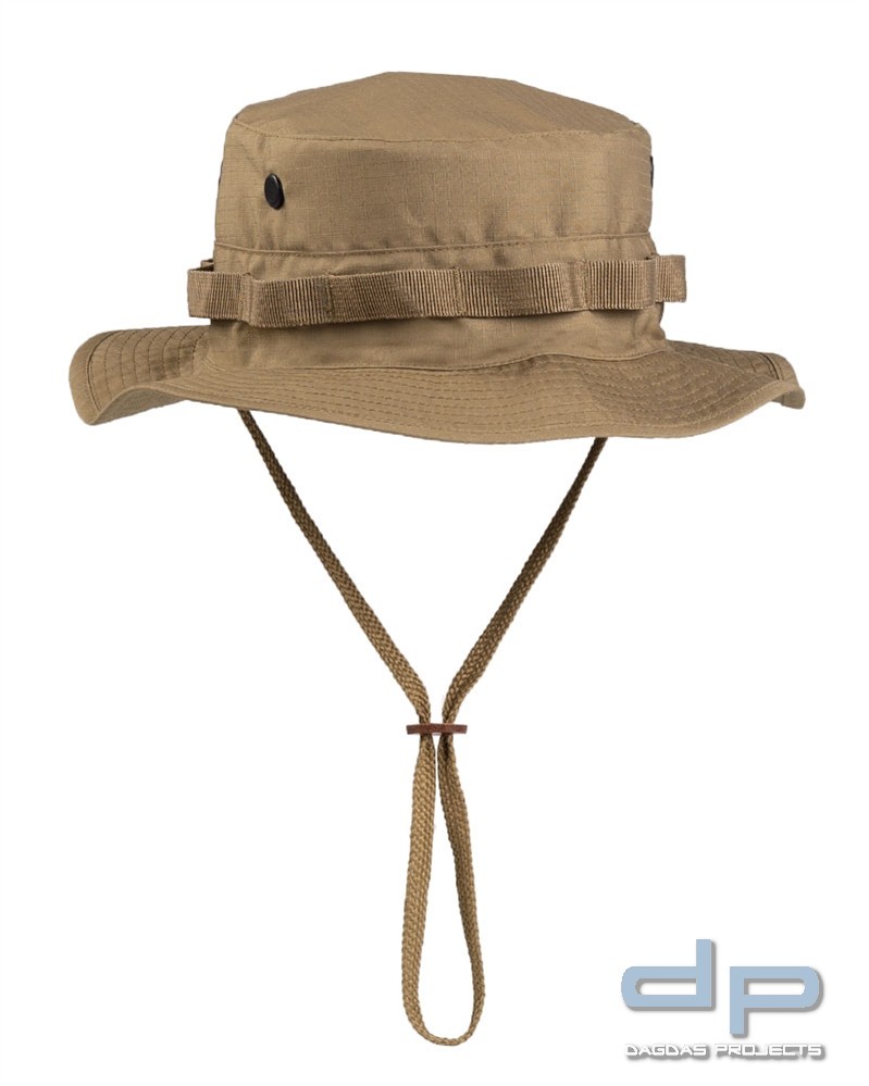 US GI DSCHUNGELHUT ′ONE SIZE′ COYOTE VPE 3