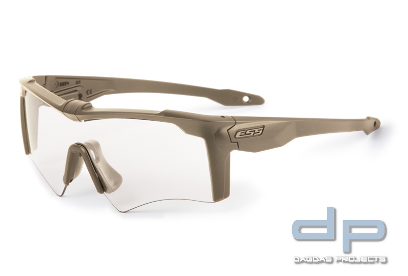 ESS Crossbow AF (Asian Fit)- ONE Terrain Tan Clear Lens