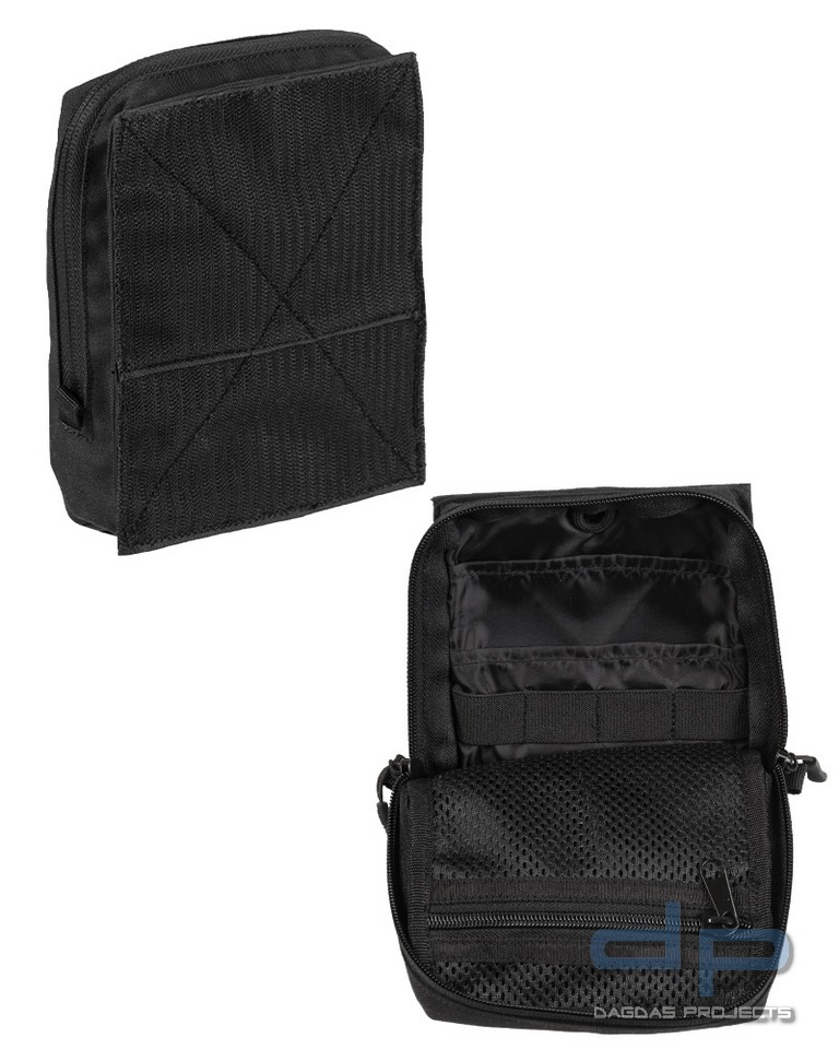 KOPPELTASCHE MULTIPURPOSE MIT KLETTRÜCKEN SCHWARZ VPE 5