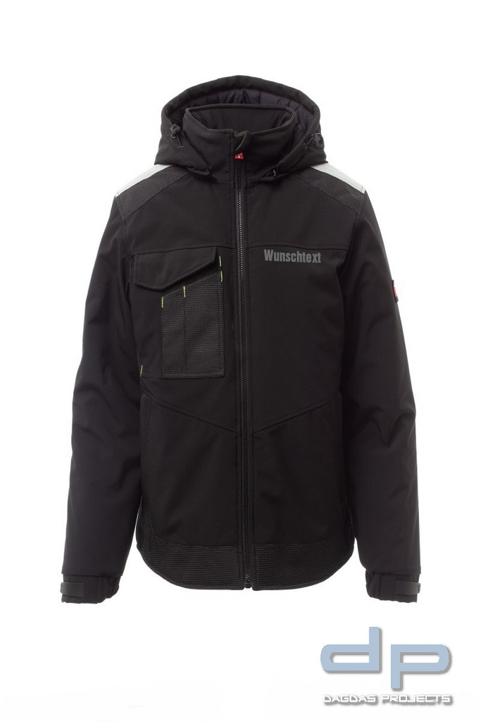 Padded Herren Behörden Softshelljacke ''STREAM PAD'' in verschiedenen Farben mit Aufdruck nach Wunsc