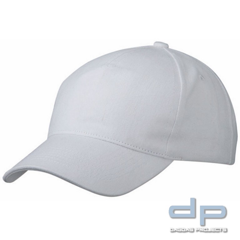 Dagdas Projetcs 5 Panel Cap heavy cotton mit Wunschdruck PHK in silber Reflex
