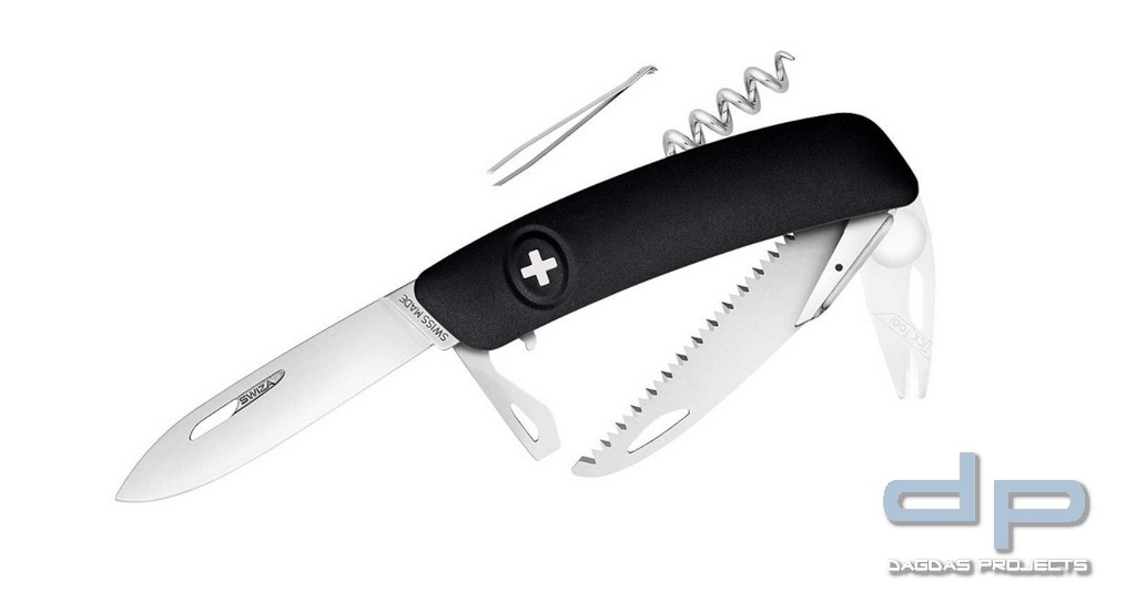 Taschenmesser TT05 TICK TOOL schwarz