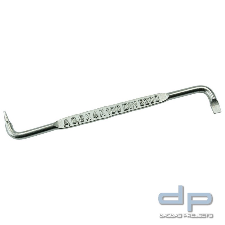 Dönges Schlitz-Winkelschraubendreher, DIN 5200, 4,0 x 100 mm