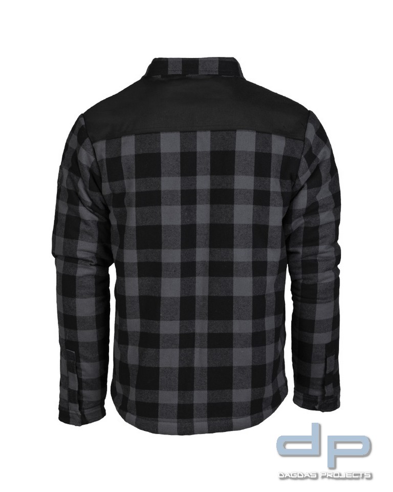 LUMBERJACKET SCHWARZ/GRAU