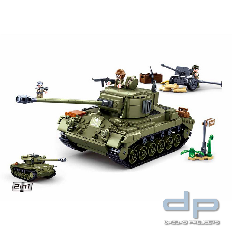 Sluban Allied medium tank M38-B0860 #16116