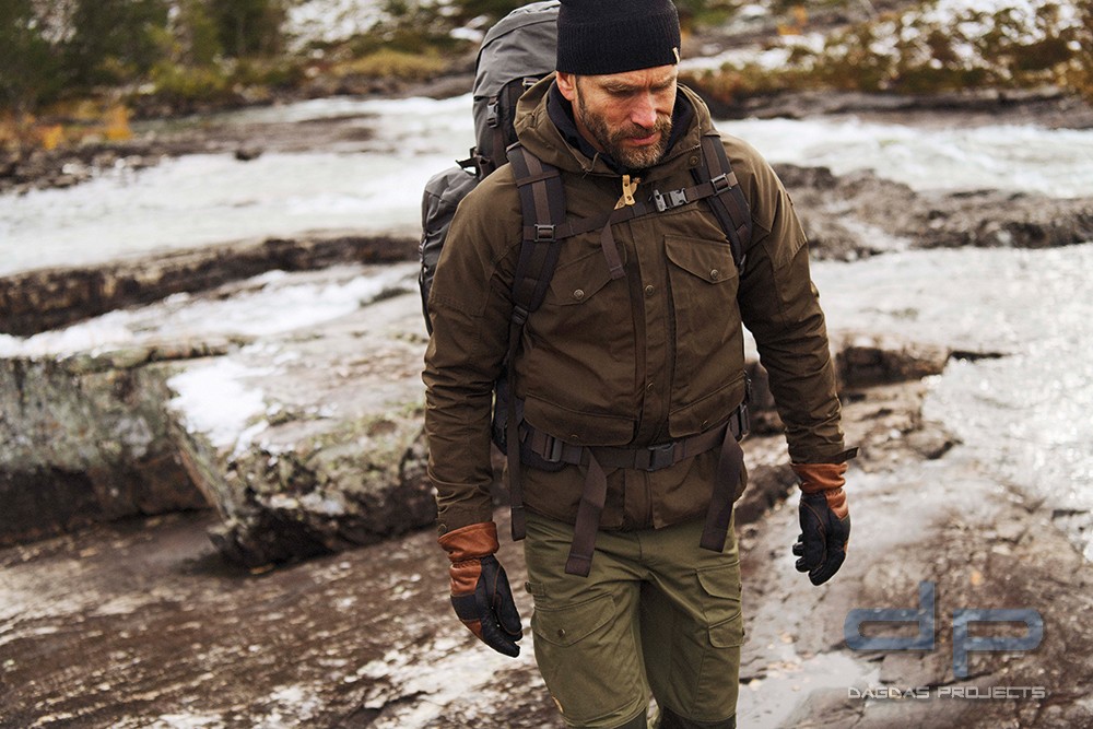 Fjällräven Vidda Pro Jacket in Dunkeloliv, Größe: 2XL