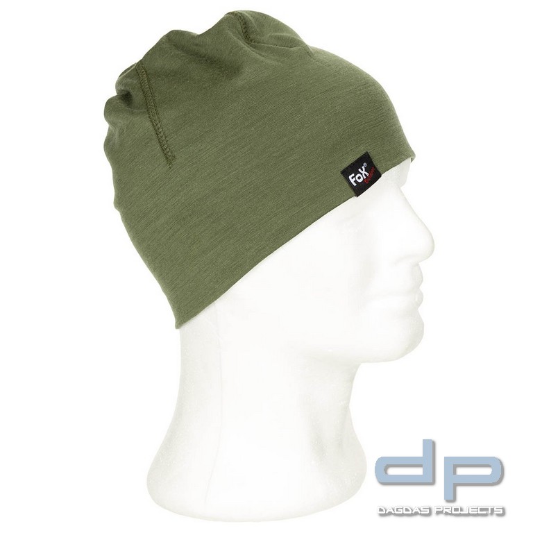 Beanie, "Merino Lite", oliv