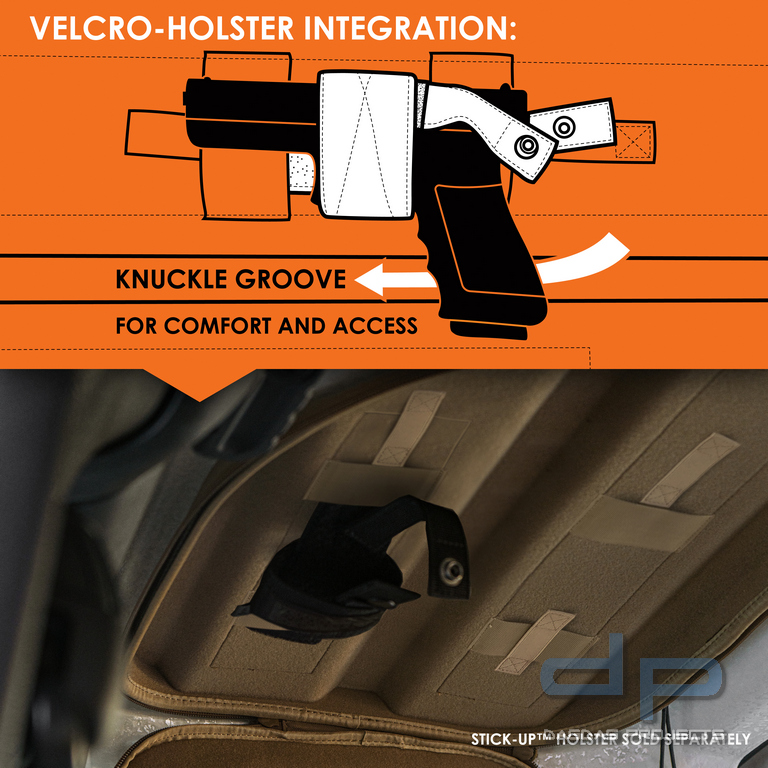 Hazard 4 Headliner Storage Panels (2x Dachhimmel Panel) in Schwarz und Coyote
