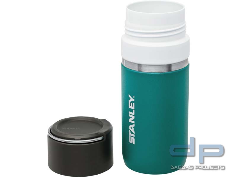 Stanley GO SERIES VACUUM BOTTLE,grün helle CERAMIVAC-Beschichtung, Verschluß mit Tragering