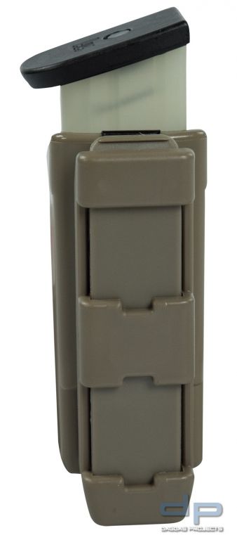 Warrior Polymer 9mm Pistol Mag Pouch Dark Earth
