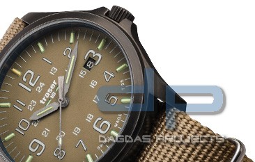 Traser H3 P67 Officer Pro GunMetal Khaki Nato