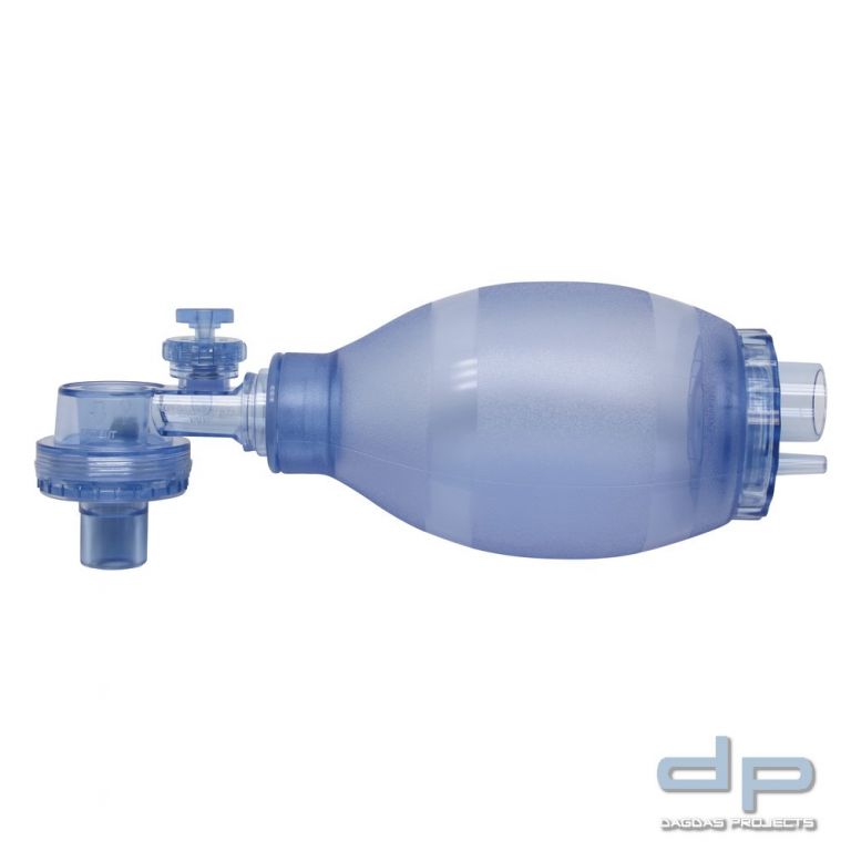 Dönges Beatmungsbeutel für Kinder, PVC, mit Masken Gr. 0 + 1, 470 ml