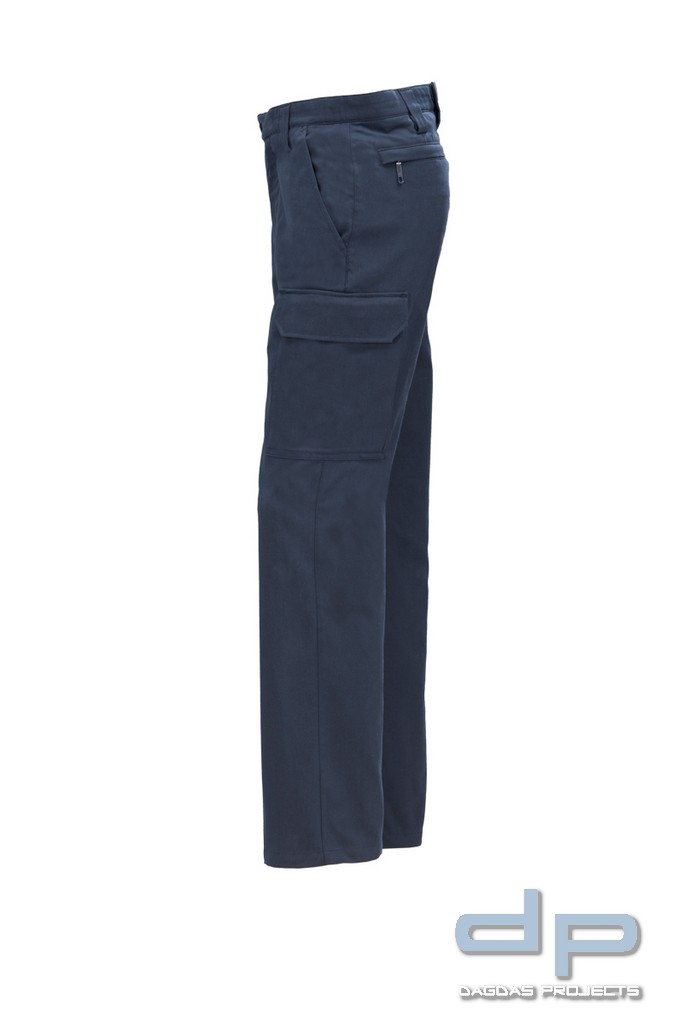 Damen Winter Diensthose mit Aufdruck in reflex Silber