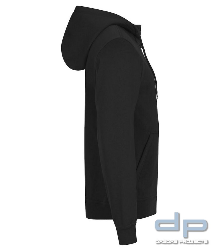 Unisex Kapuzenpullover Miami Hoody FZ in verschiedenen Farben mit Aufdruck nach Wunsch auf Brust und