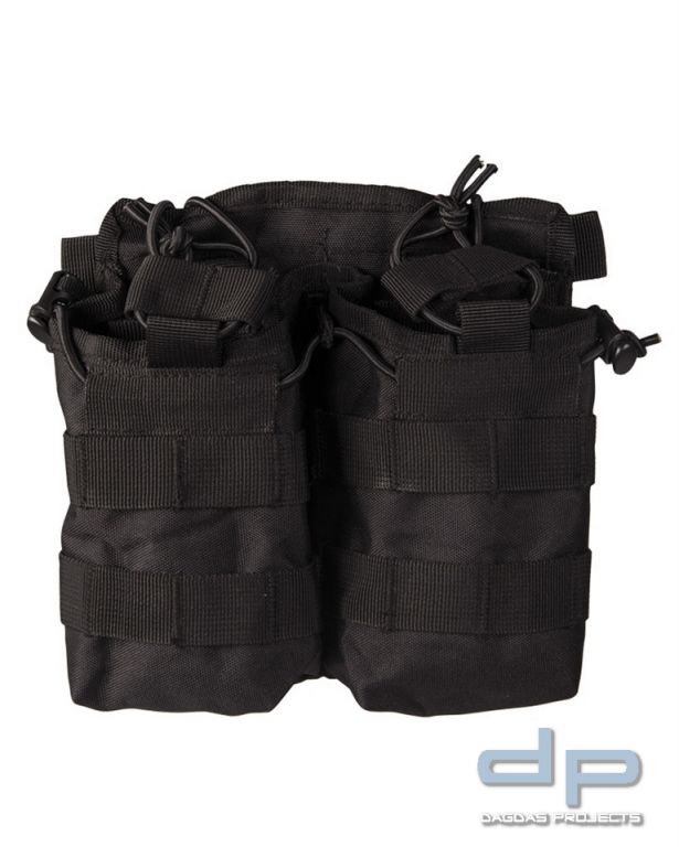 MAG.TASCHE OPEN TOP DOUBLE verschiedene Farben VPE 5