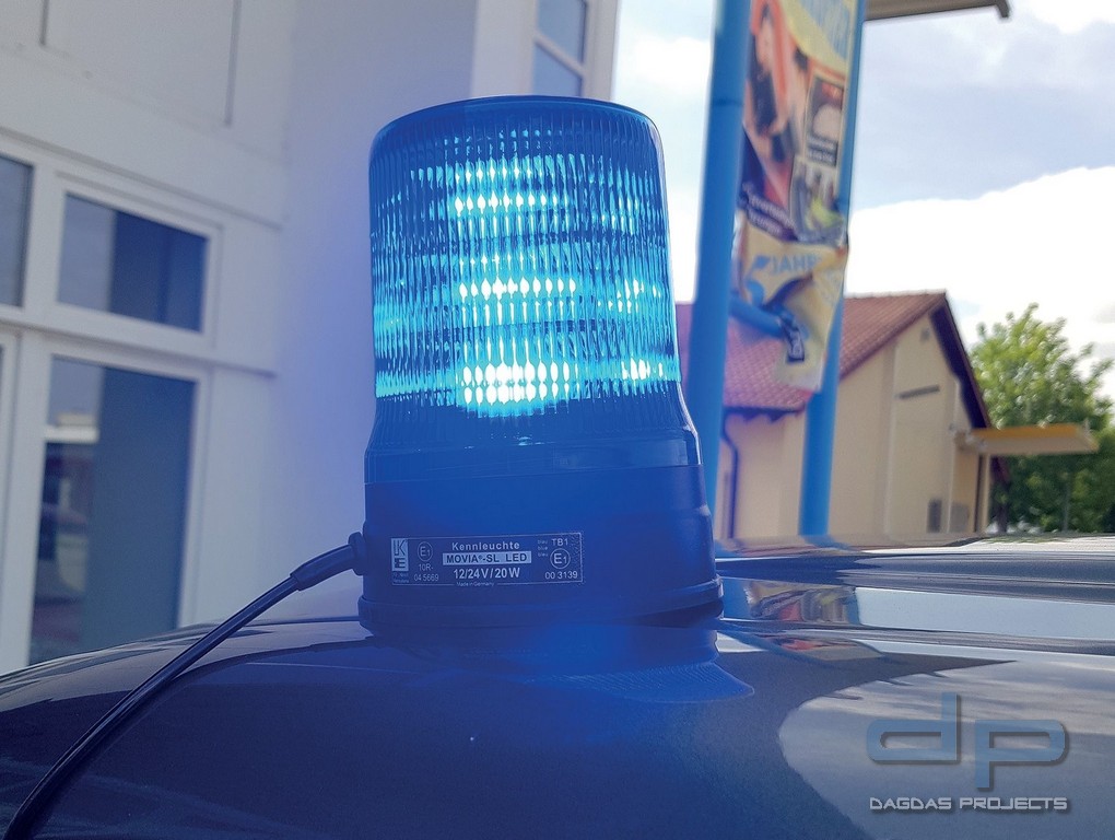 Polizei Signalanlage DeltaSig Balkenanlage