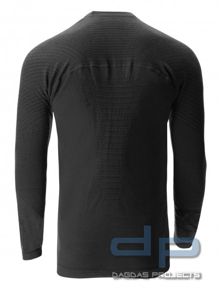 UYN FUSYON BIOTECH LANGARM SHIRT IN SCHWARZ