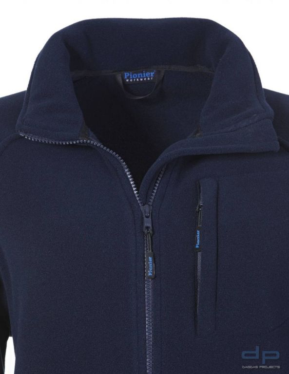 Behörden Fleecejacke Damen Winter Marineblau