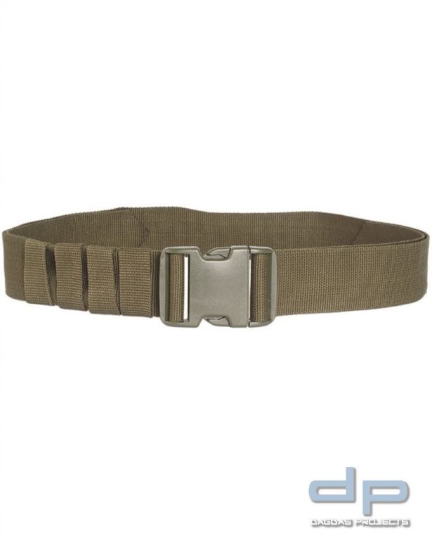 ARMY BELT QUICK RELEASE 50MM OLIV VPE 5