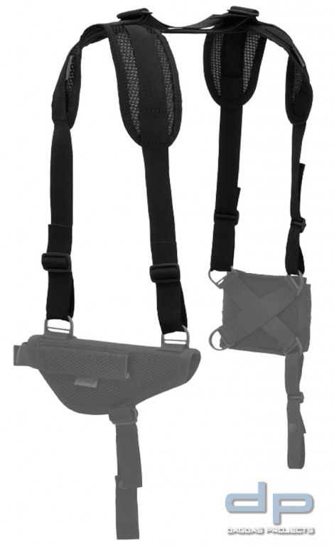 Hazard 4 AeroliteHarness Shoulder Harness Schwarz