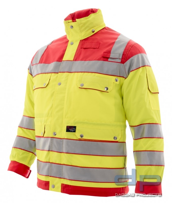 Modell Carat, leuchtgelb / rot