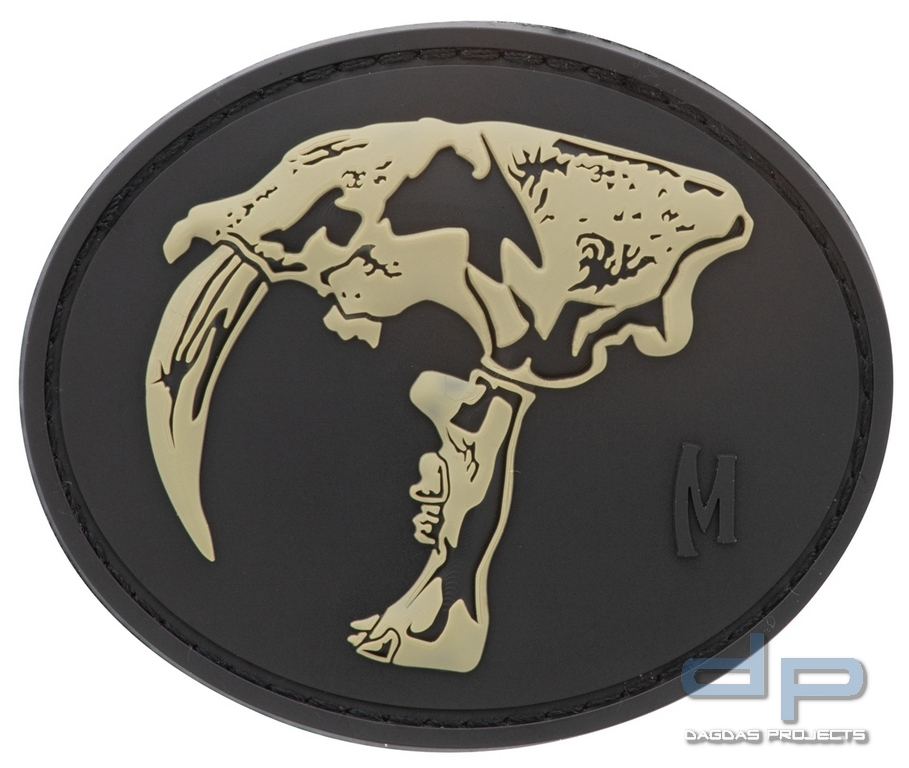 Maxpedition Rubber Patch SABERTOOTH SKULL Swat