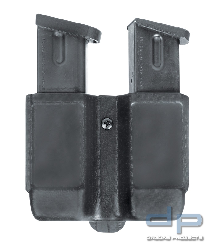 BLACKHAWK CQC DP-Magtasche Doppelreihig 9 mm Schw.