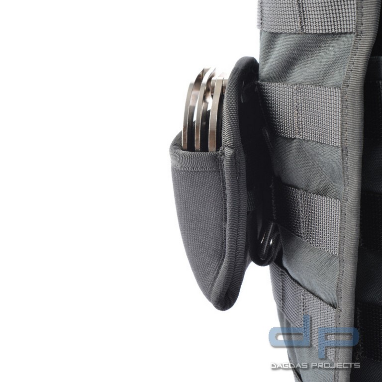 Combo COP® Stahlhandfessel 0109 + COP® 9131N Molle Holster