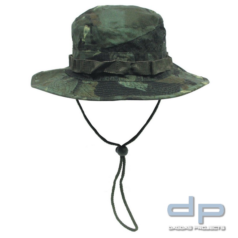 US GI Buschhut, Kinnband, Rip Stop,GI Boonie, hunter-grün