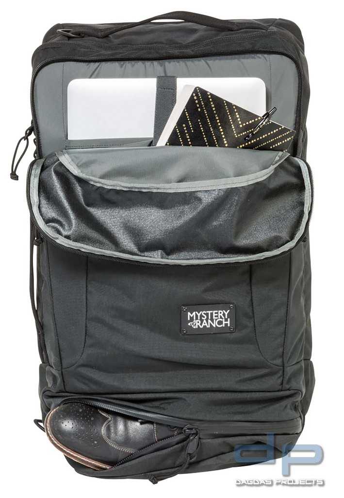 Mystery Ranch Mission Rover Reiserucksack 43 L in Coyote und Schwarz
