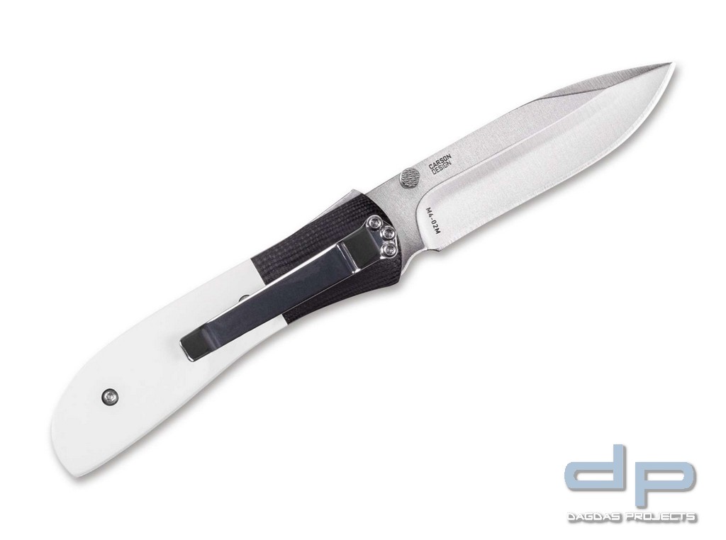 CRKT M4-02M White Drop Point Taschenmesser