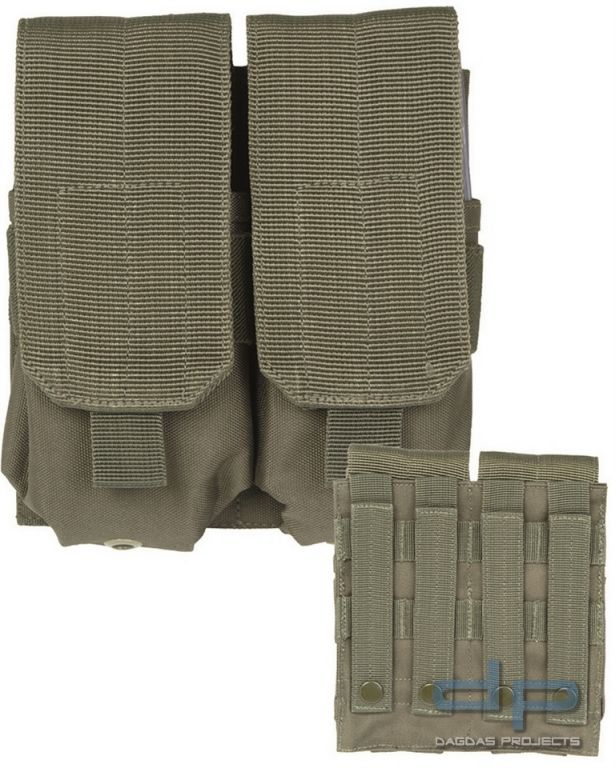 MAG.TASCHE M4/M16 DOUBLE OLIV VPE 10
