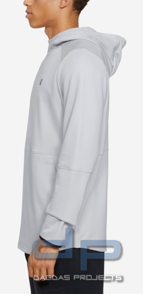 Under Armour MK-1 Warmup Hoodie in hellgrau