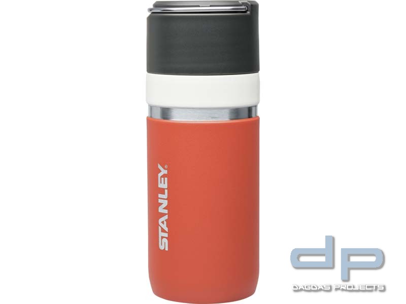 Stanley GO SERIES VACUUM BOTTLE, rot helle CERAMIVAC-Beschichtung, Verschluß mit Tragering