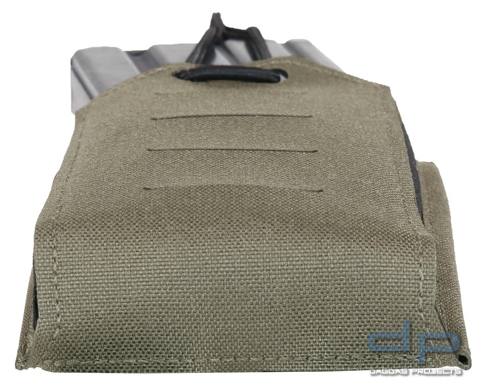 WAS Laser Cut Single Bungee 5.56 Mag Pouch Ranger Green