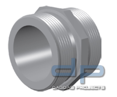 Übergangsstück 1" x 1 1/2" AG/AG LM