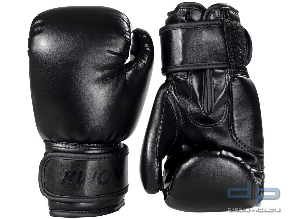 Kinder Boxhandschuhe KWON in Schwarz