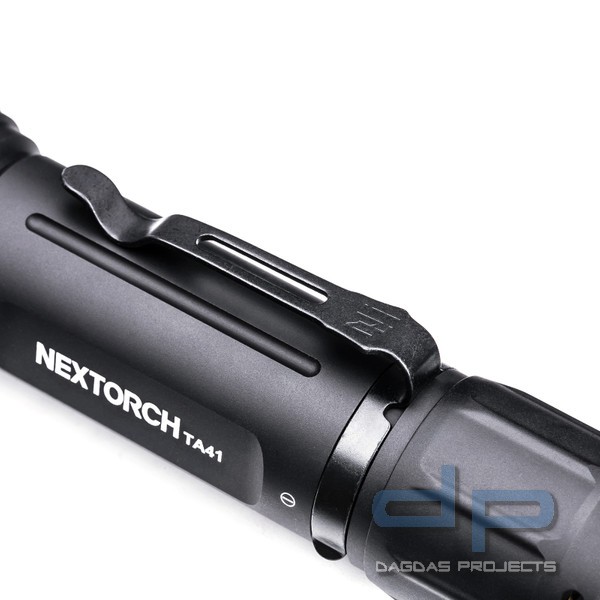 NEXTORCH TA41SET Taktische LED-Taschenlampe mit Halterung und Kabelschalter im Spar-Set