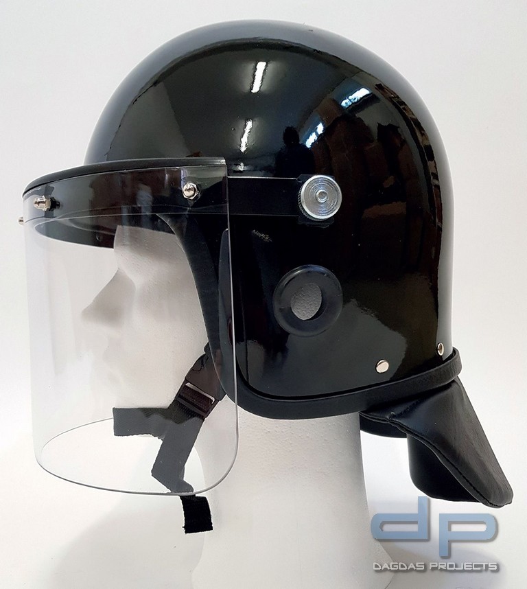 Polizeischutzhelm mit Nackenschutz