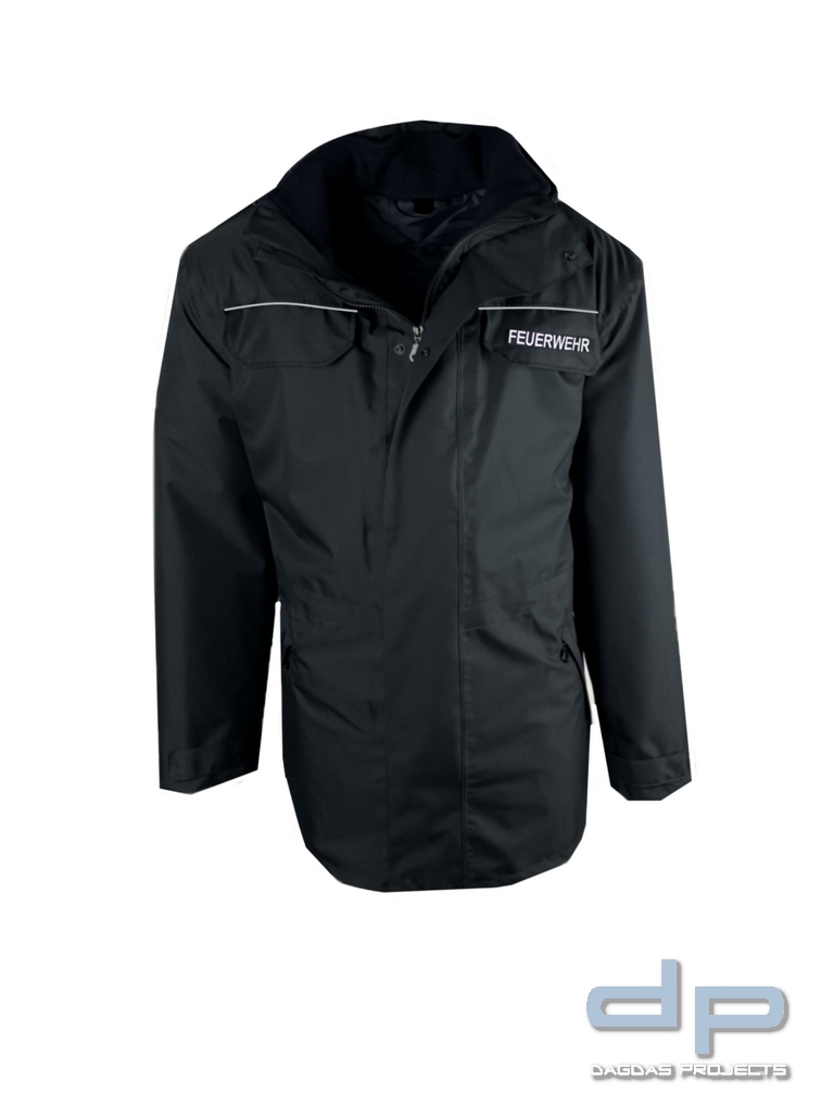 Wetterschutzparka K2 mit Stick und Aufdruck FEUERWEHR