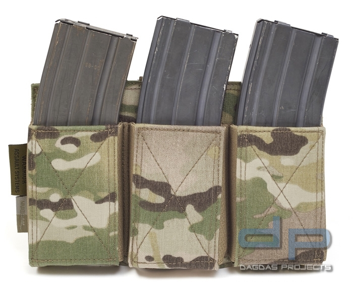 Warrior Triple Elastic Mag Pouch verschiedene Farben